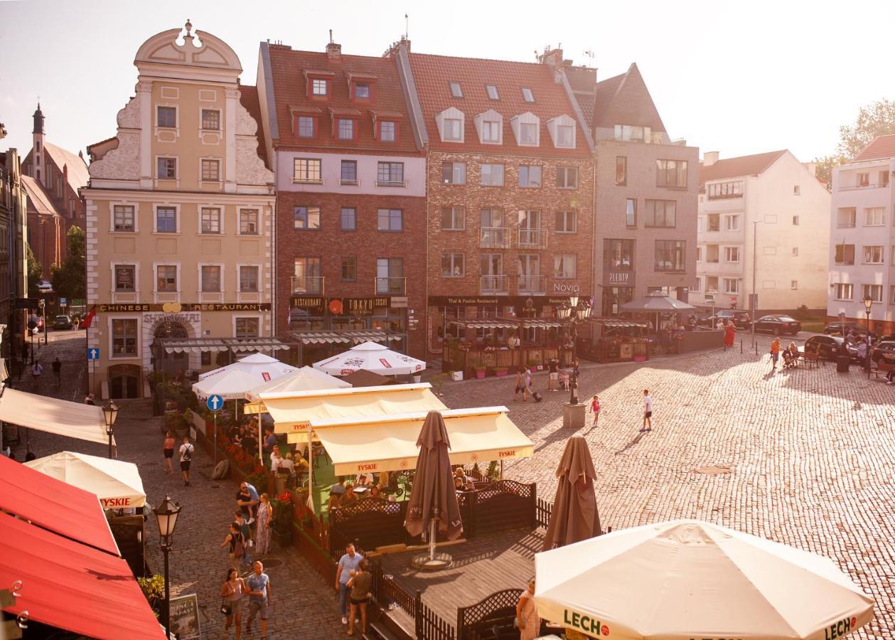 See U In Szczecin Old Town Bagian luar foto